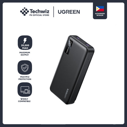 [Techwiz] UGREEN 20000mAh Two-way Fast Charging Power Bank - PH