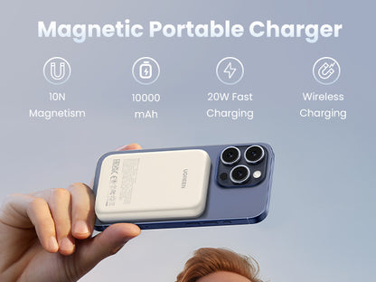 UGREEN 10000mAh Magnetic Wireless Power Bank - PH