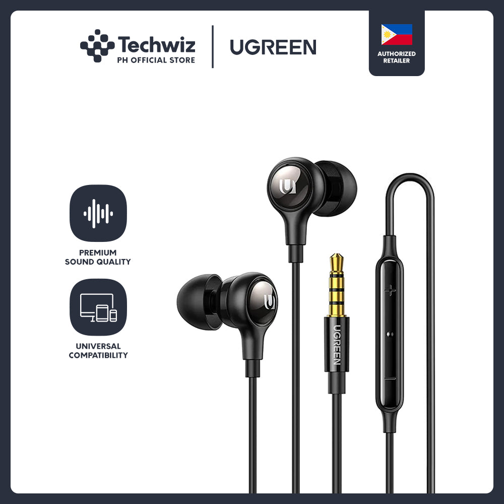 UGREEN In-Ear Earphones with 3.5mm Plug