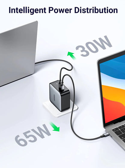 UGREEN Nexode 100W USB C Dual Port Wall Charger