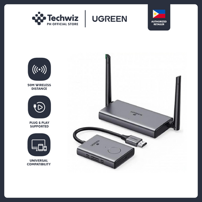 UGREEN Wireless HDMI Extender Transmitter and Receiver 50m