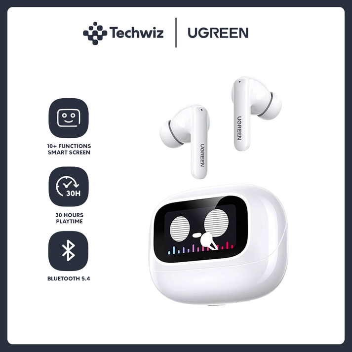 [Techwiz] UGREEN EchoBuds Magic White - PH – TechWizPH
