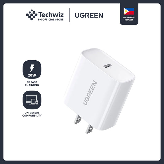 UGREEN Quick Charge USB-C 20W QC PD Fast Charging Charger for Apple Huawei Mate Xiaomi iPhone supports Qualcomm Quick Charge