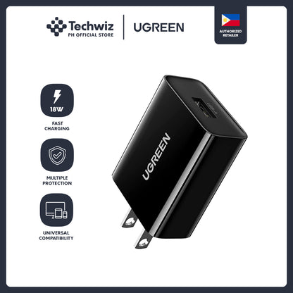 UGREEN 18W USB Quick Charge 3.0 USB Charger for Android