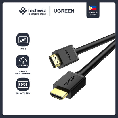 [Techwiz] UGREEN HDMI Cable 2.0v Full Copper with Ethernet 1080P HD - PH
