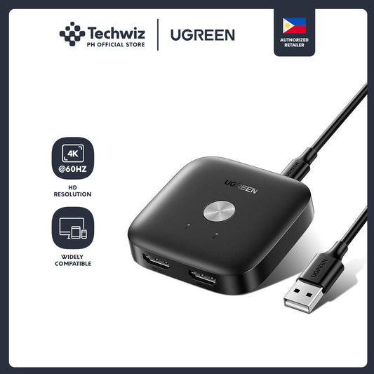 UGREEN HDMI Switcher 2 In 1 Out 4Kx2K@60HZ