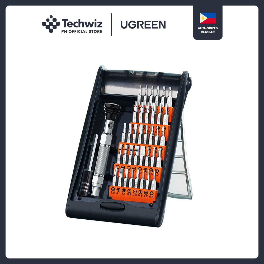 UGREEN 38-in-1 Aluminum Alloy Screwdriver Set – TechWizPH