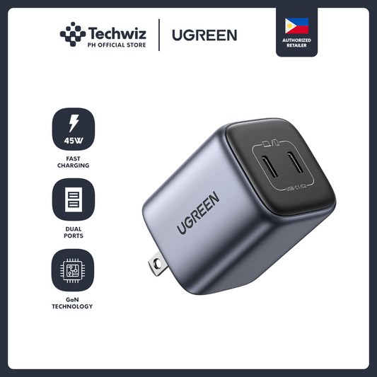 UGREEN NEXODE 45W USB-C GaN Charger iPhone 14 Pro Max SAMSUNG S22