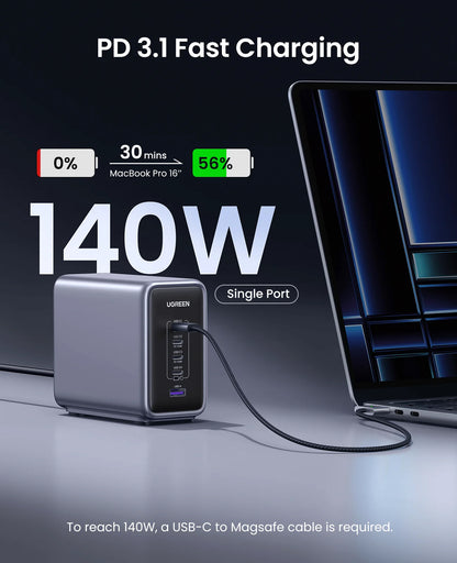 UGREEN Nexode 300W 5-Port PD GaN Fast Charger US - PH