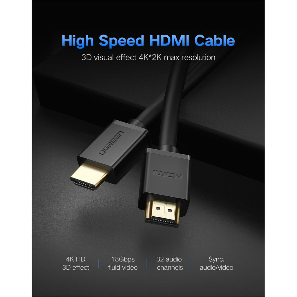 [Techwiz] UGREEN HDMI Cable 2.0v Full Copper with Ethernet 1080P HD - PH