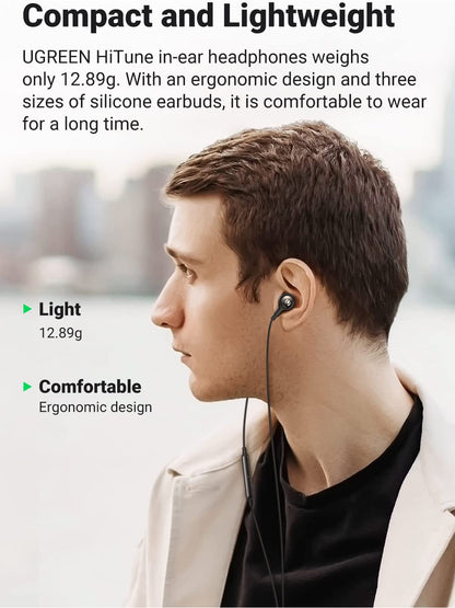 UGREEN In-Ear Earphones with 3.5mm Plug