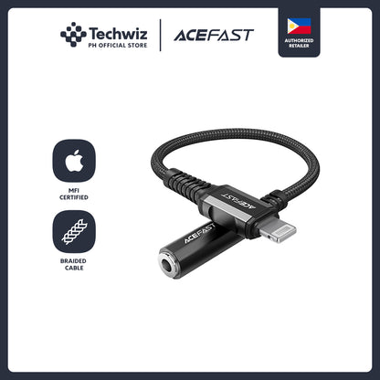 ACEFAST C1-05 Lightning to 3.5mm Aluminum Alloy Headphones Adapter Cable