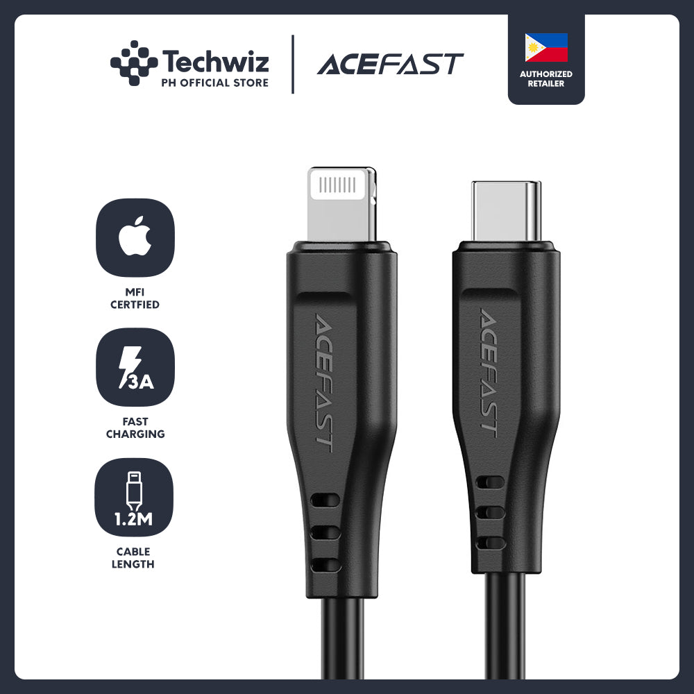 ACEFAST C3-01 USB-C to Lightning TPE charging Data Cable