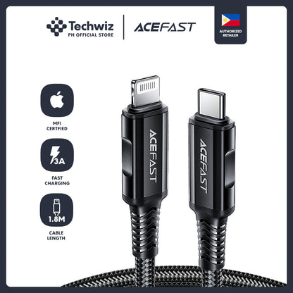 ACEFAST C4-01 USB-C to Lightning Aluminum Alloy Charging Data Cable
