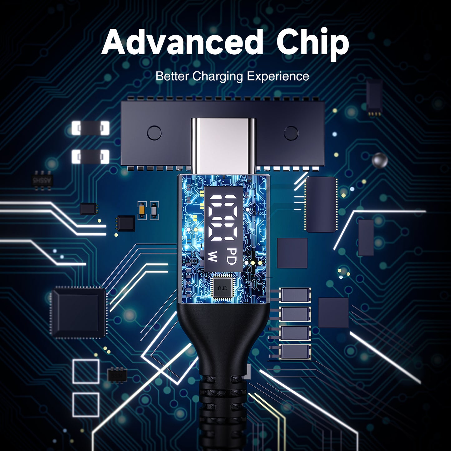 MOKiN PD100w USB C 2.0 1.2M Braided Cable - PH