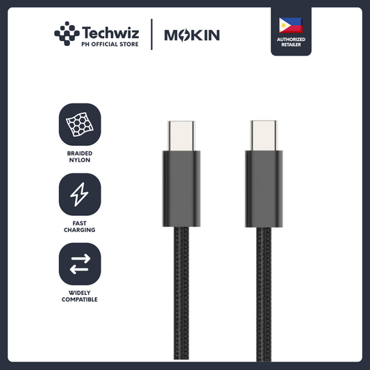 MOKiN USB C-C  60W braided cable 1M - PH
