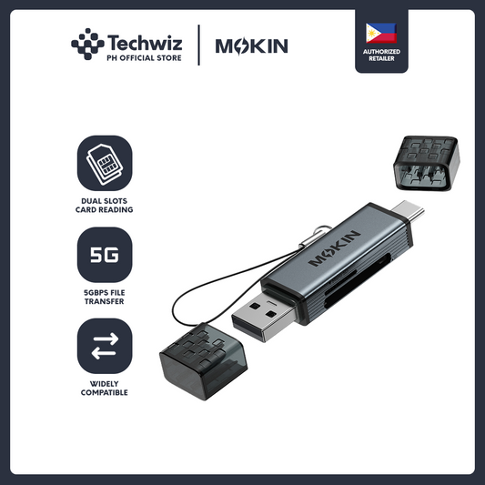 MOKiN Card Reader USB 3.0 Type C Dual - PH