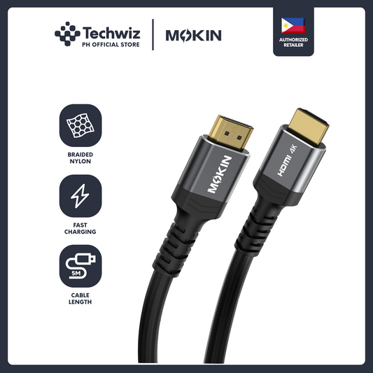 MOKiN 8K HDMI Male to Male TPE Jacket Cable 5M - PH