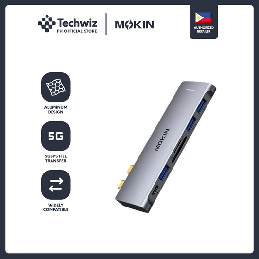 MOKiN USB-C 6 in 2 Multifunctional Hub for Macbook - PH