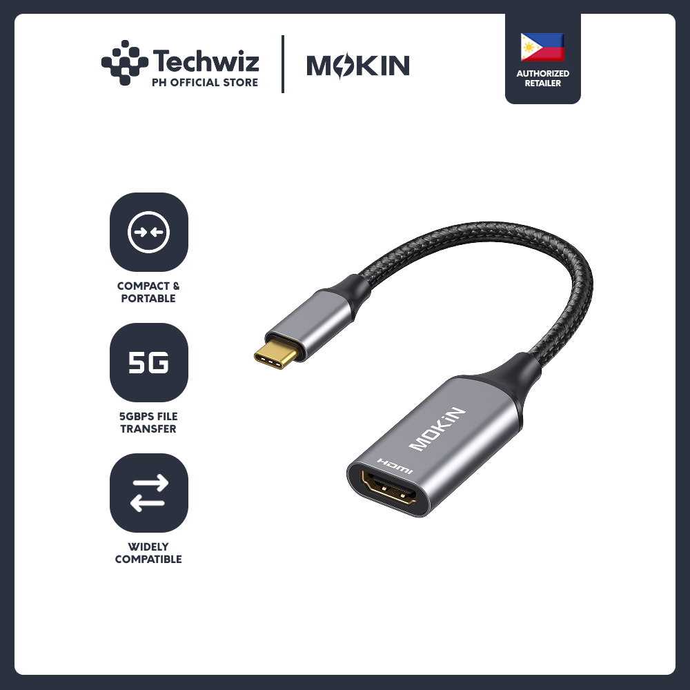 MOKiN USB-C-HDMI Adapter 4K60Hz - PH