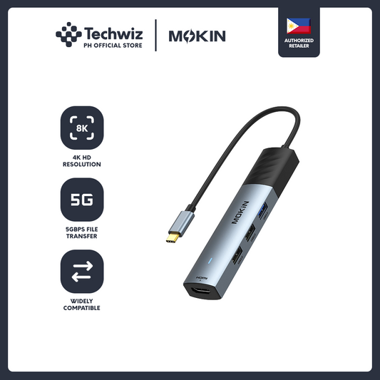 MOKiN 5 IN 1 USB C Multiport Adapter 8K HDMI - PH