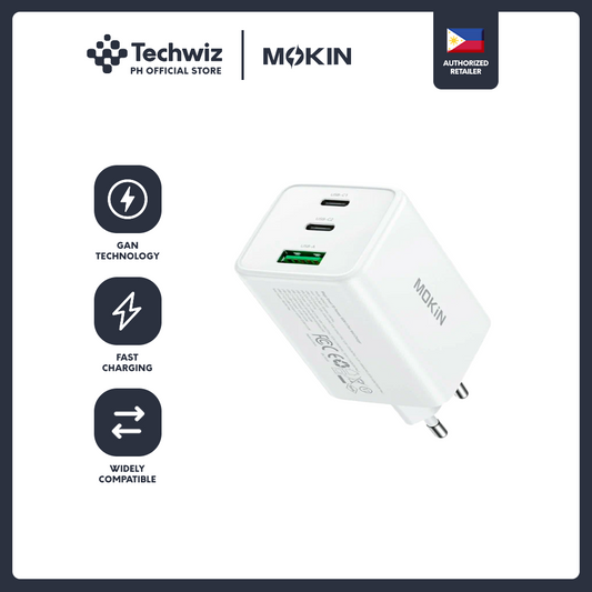 MOKiN PD100W 2C+1A GaN Charger - PH