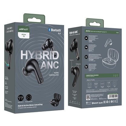ACEFAST T2 Hybrid Noise Cancelling Bluetooth Earbuds