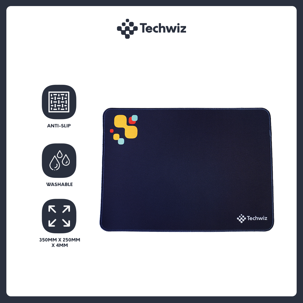 [FREEBIE] Techwiz Compact Gaming Mousepad, Water Resistant, Non-Slip - PH