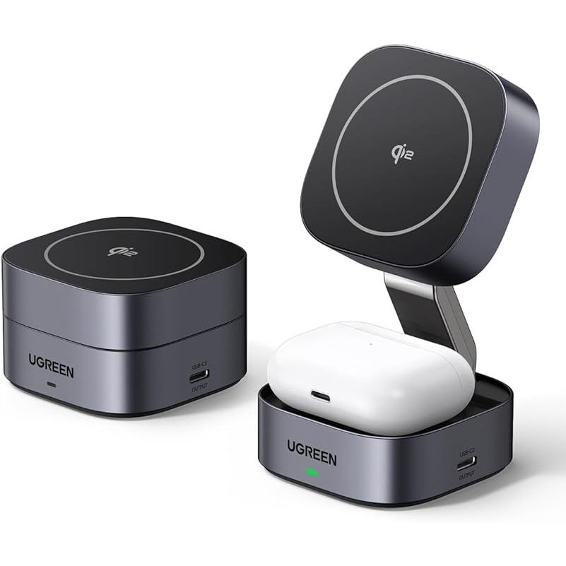 [Techwiz] UGREEN 2-in-1 Magnetic Wireless Charger -PH
