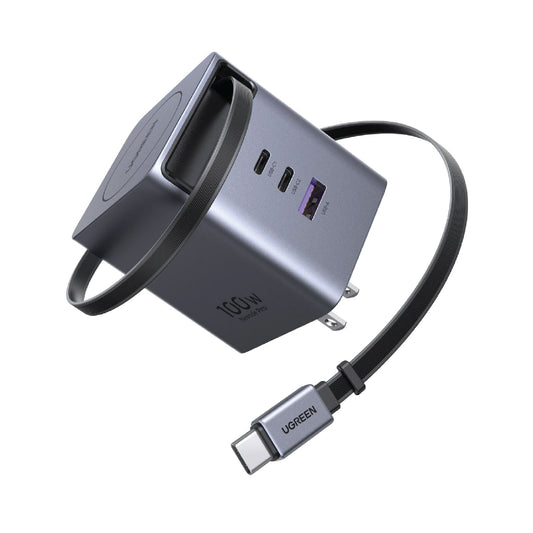 [Techwiz] UGREEN 100W GaN Fast Charger with Retractable Cable - PH