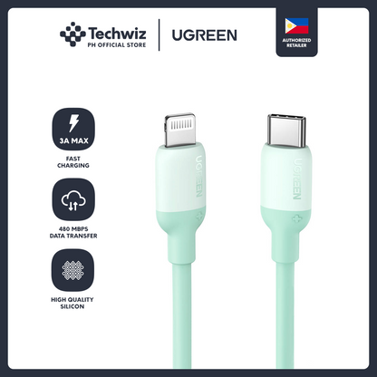 UGREEN USB-C to Lightning Silicone Cable